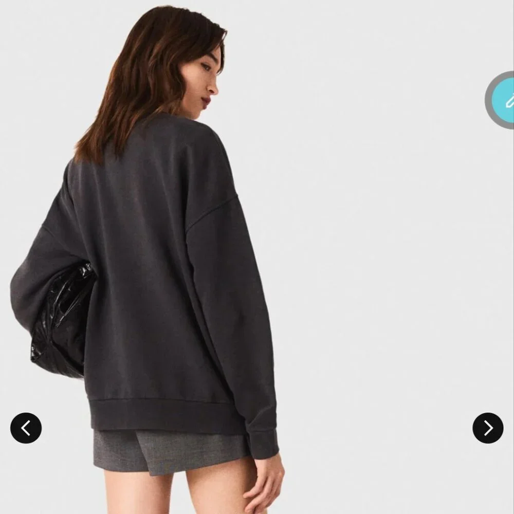 Maje Celine Dion 100% Cotton sweatshirt M - Picture 5 of 9